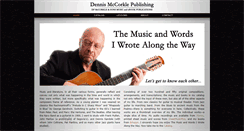 Desktop Screenshot of dennismccorkle.com